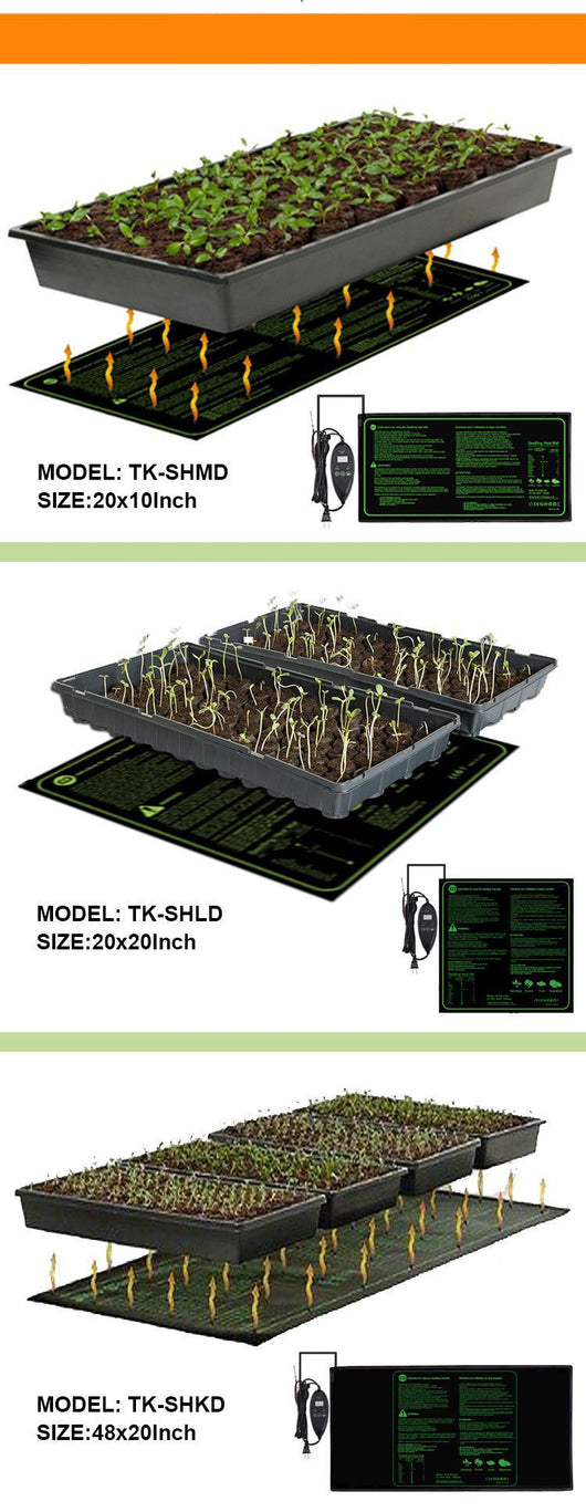Almohadilla Térmica para Germinación de Semillas - Control de Temperatura Impermeable - Image 11