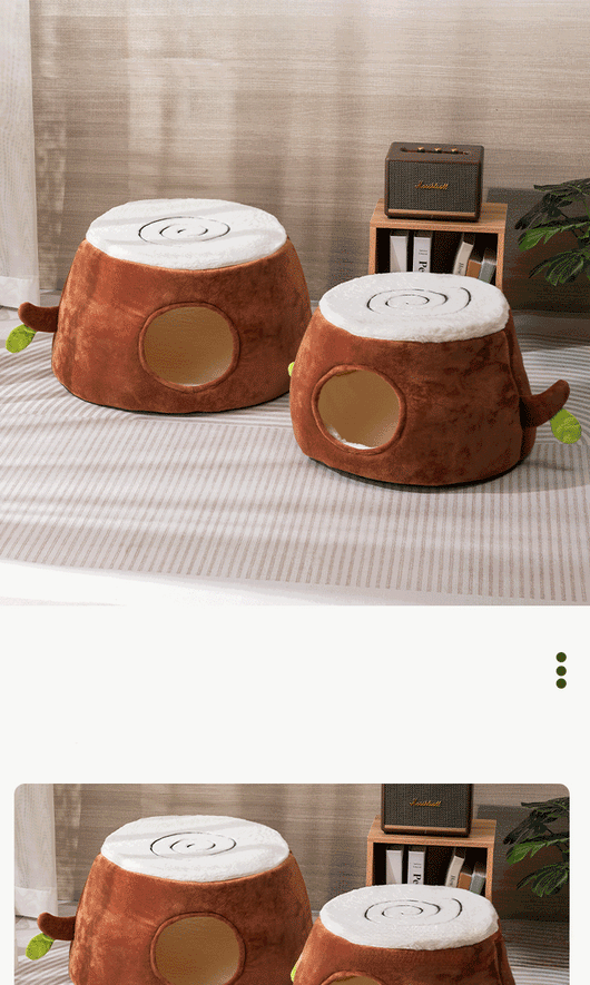 Nido Transformable para Gatos 4 Estaciones - Árbol Gato Doble Uso con Puerta - Image 13