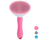 Oval Needle Comb Pink Thin Needle