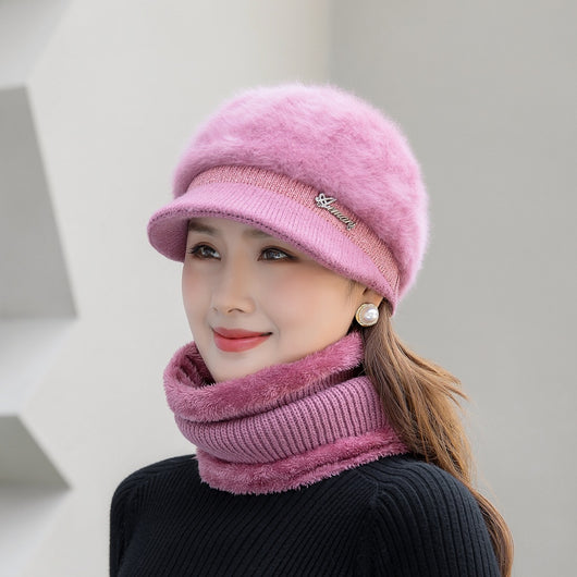 Gorro de Conejo Tejido para Otoño e Invierno - Image 5