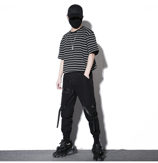 Pantalones Sueltos Multibolsillos: Comodidad y Estilo Versátil - Image 3