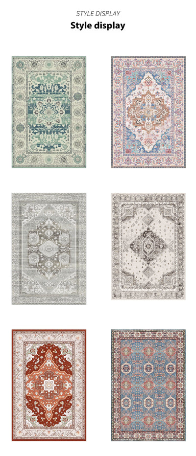 Tapete Bohemio Plegable de Cashmira Lavada para Sala - Image 13