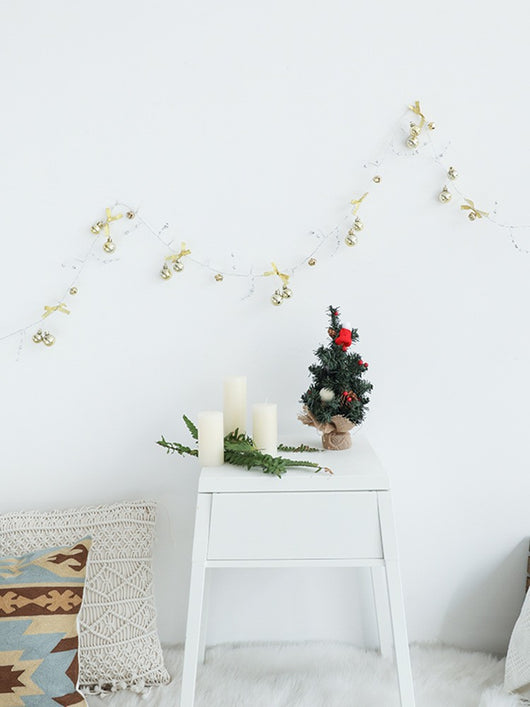 Cadena de Luces LED con Campanas Navideñas - Decoración Navideña Interior - Image 32