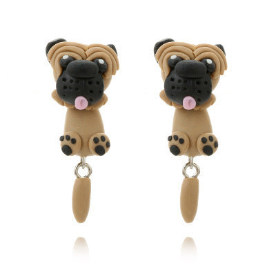 Aretes de Arcilla Suave con Diseños de Animales en 3D - Image 11