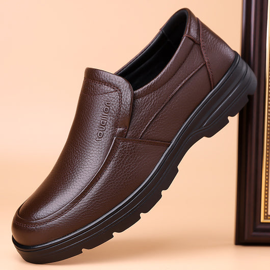Zapatos de Cuero Genuino con Cordones para Hombre - Estilo Ejecutivo Casual - Image 3