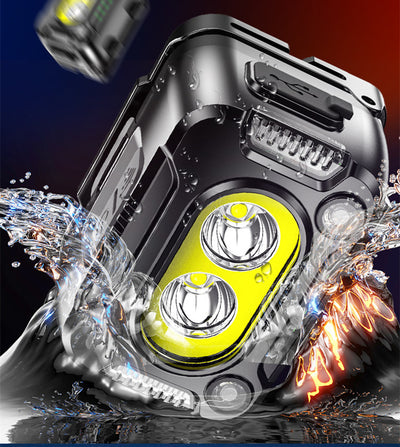 Linterna Frontal LED COB de Alta Potencia con Sensor de Movimiento para Correr y Pesca - Image 9