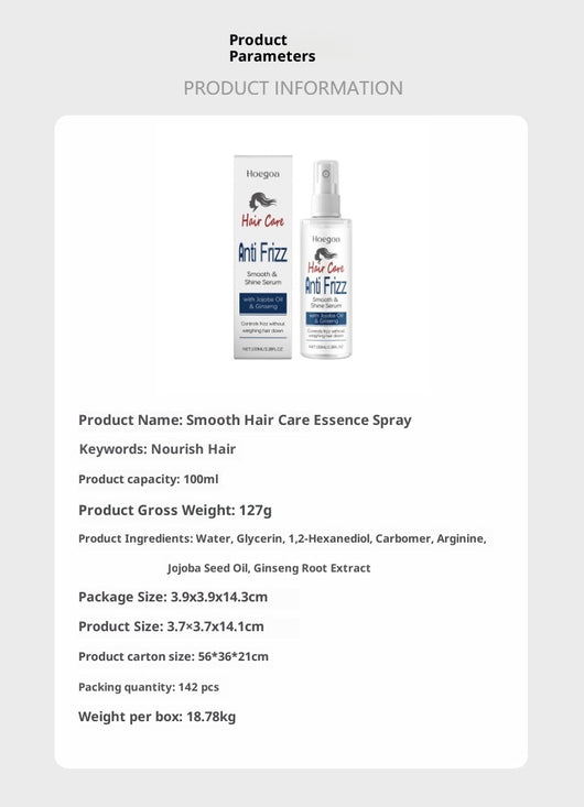 Suero Nutritivo Alisador en Spray - Cabello Sedoso y Brillante - Image 9