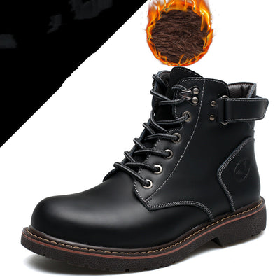 Botas de Cuero Casuales Mid-cut para Hombre - Image 16