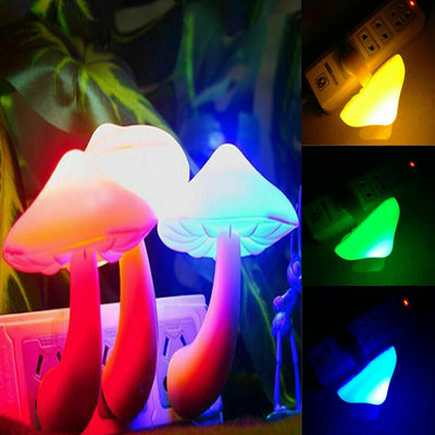 Lámparas Decorativas LED Hongo con Sensor de Luz - Image 5