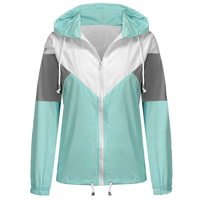 Cortavientos Deportivo para Mujer con Capucha y Costuras Reforzadas - Image 2
