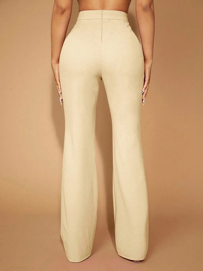 Pantalones de Cintura Alta para Mujer - Elegancia Profesional y Comodidad Diaria - Image 23