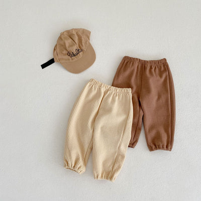 Pantalones Holgados de Algodón Acanalado para Niños - Image 11