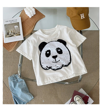 Camiseta Infantil Panda Manga Corta - Image 12