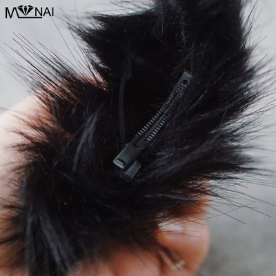 Diadema Gótica de Orejas de Gato Artesanal - Image 10