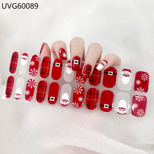 Pegatinas de Gel UV Semicuradas - Parches de Uñas Profesionales - Image 85