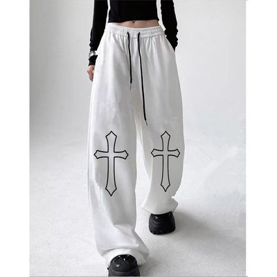 Pantalón Deportivo Cintura Alta con Cordón Estilo Hot Girl Hiphop - Image 16