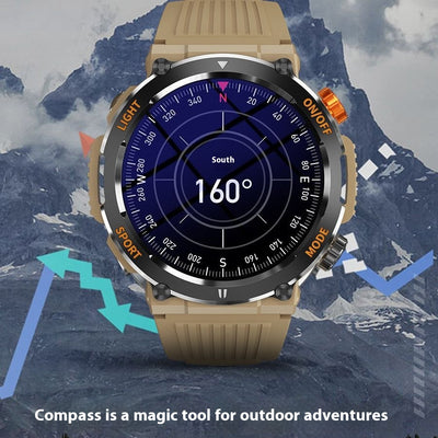 Reloj Inteligente HT17 con Llamadas Bluetooth y Brújula para Aventuras