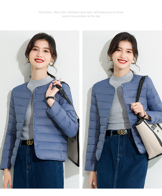 Chaqueta Ligera de Algodón con Forro Interno para Mujer - Image 20