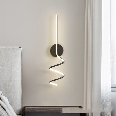 Lámpara de Pared Minimalista Línea para Dormitorio - Image 9