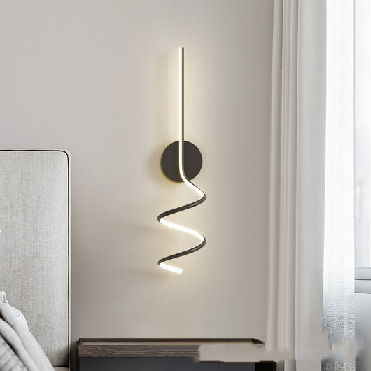 Lámpara de Pared Minimalista Línea para Dormitorio - Image 9