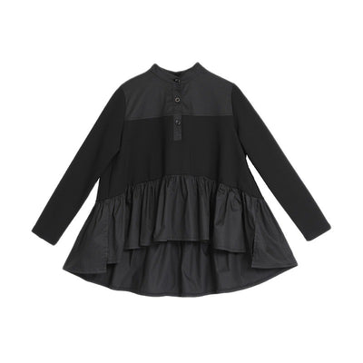 Blusa Entallada de Manga Larga con Patchwork para Bebé - Image 5