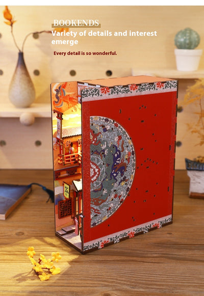 Modelo 3D Estereoscópico Libro Armable Adorno Pueblo Sakura - Image 10