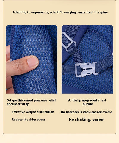 Mochila Escolar Infantil Ligera y de Gran Capacidad con Protección de Columna Estilo Británico - Image 10