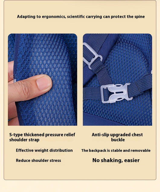 Mochila Escolar Infantil Ligera y de Gran Capacidad con Protección de Columna Estilo Británico - Image 10