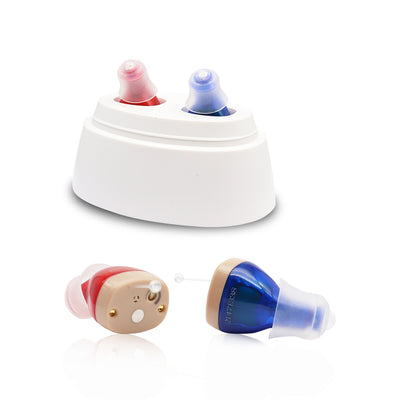Audífono Invisible Recargable CIC - Amplificador Digital de Sonido
