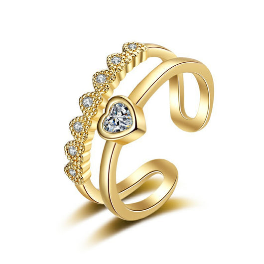 Anillo Personalizado en Oro Amarillo con Diamantes - Image 5