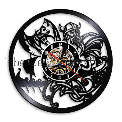 Reloj de Pared Vinilo Guerrero Texto Antiguo - Image 3