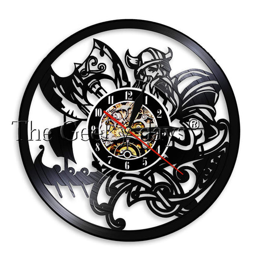Reloj de Pared Vinilo Guerrero Texto Antiguo - Image 3