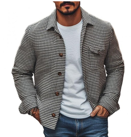 Chaqueta Suelta con Estampado Digital 3D para Hombre - Image 11