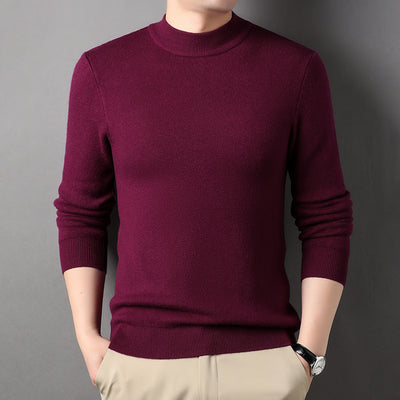 Suéter Cuello Medio Hombre - Diseño Minimalista y Versátil - Image 3