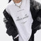 Camiseta Holgada de Algodón con Letras para Mujer