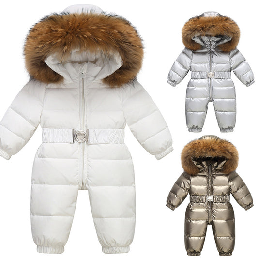 Traje de Nieve para Bebé - Diseño Fashion Todo en Uno