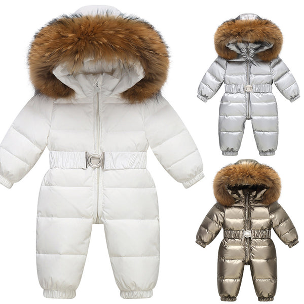 Traje de Nieve para Bebé - Diseño Fashion Todo en Uno