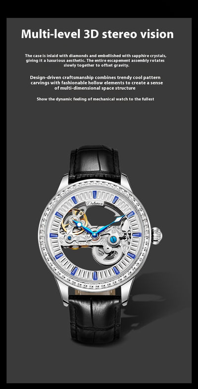 Reloj Mecánico de Lujo con Zirconia Resistente al Agua - Image 16