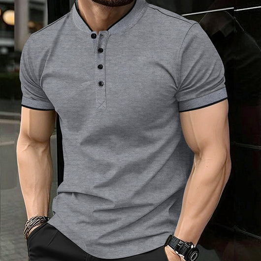 Playera Casual Versátil de Manga Corta para Hombre - Image 2
