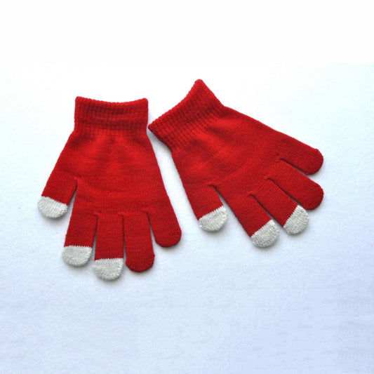 Guantes Tejidos Infantiles con Pantalla Táctil y Tecnología Térmica