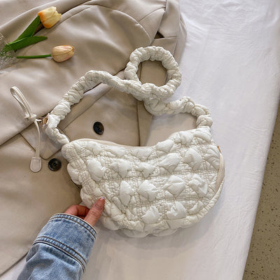 Bolso Bandolera Plisado Cloud - Versátil y Elegante para Todos tus Estilos - Image 11
