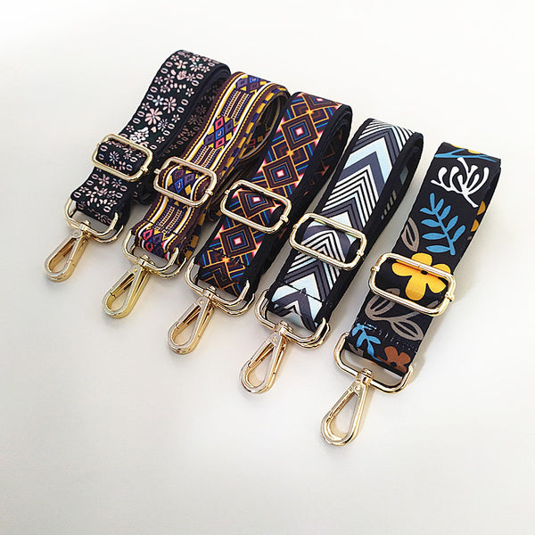 Correa Colorida Ancha para Bolso - Accesorio de Moda Versátil