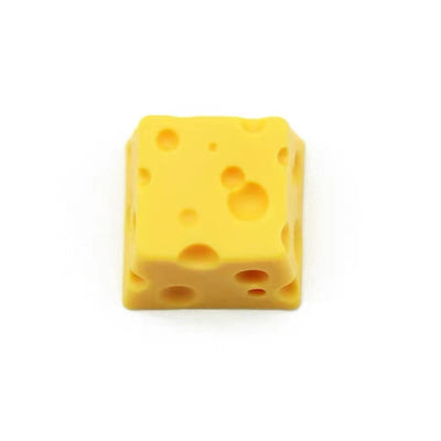 Llavero Decorativo de Resina con Diseño de Queso Adorable - Image 3