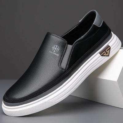 Zapatos Casuales de Cuero para Hombre sin Cordones - Image 6