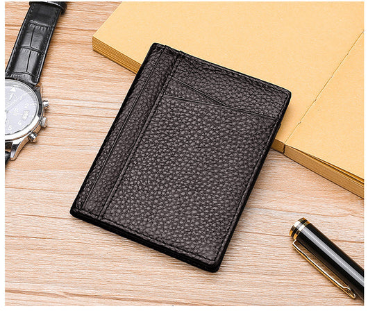 Cartera de Cuero Genuino para Documentos y Tarjetas - Image 3