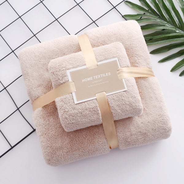 Juego de Toallas de Baño Coral Fleece Alta Densidad - Image 6