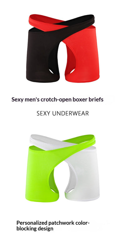 Bóxer Slip Sensual con Diseño Calado para Hombre - Image 13