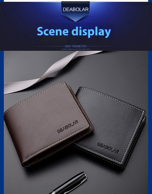 Billetera Horizontal Plegable para Hombre - Leisure Two Fold - Image 19