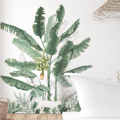 Papel Tapiz Autoadhesivo Árbol de Plátano para Dormitorio y Sala - Image 2