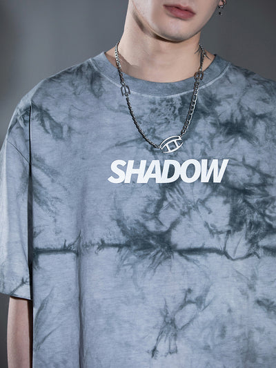 Playera Tie Dye Reflectante Moteada de Algodón Manga Corta Verano - Image 12